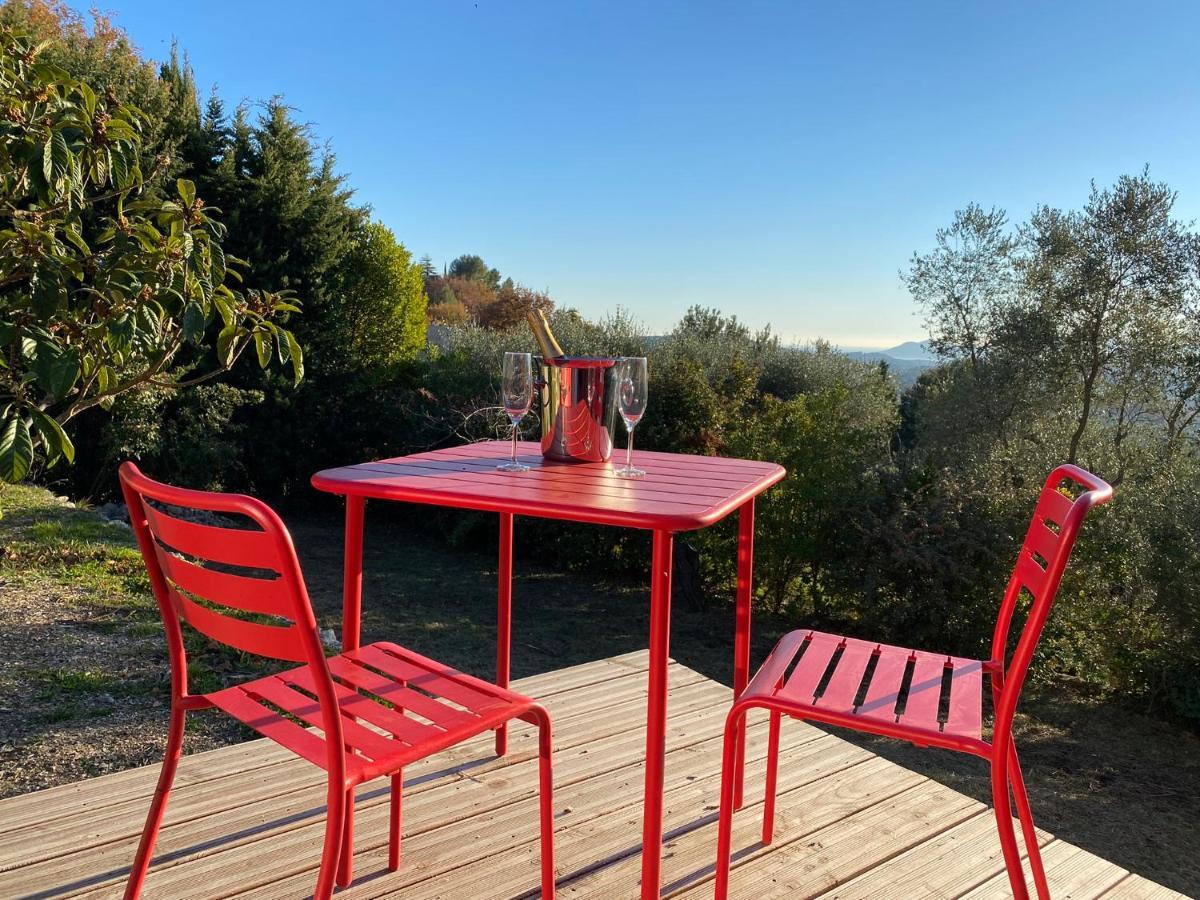 Les Lodges De L'Oliveraie De Virevent Γκρας Εξωτερικό φωτογραφία