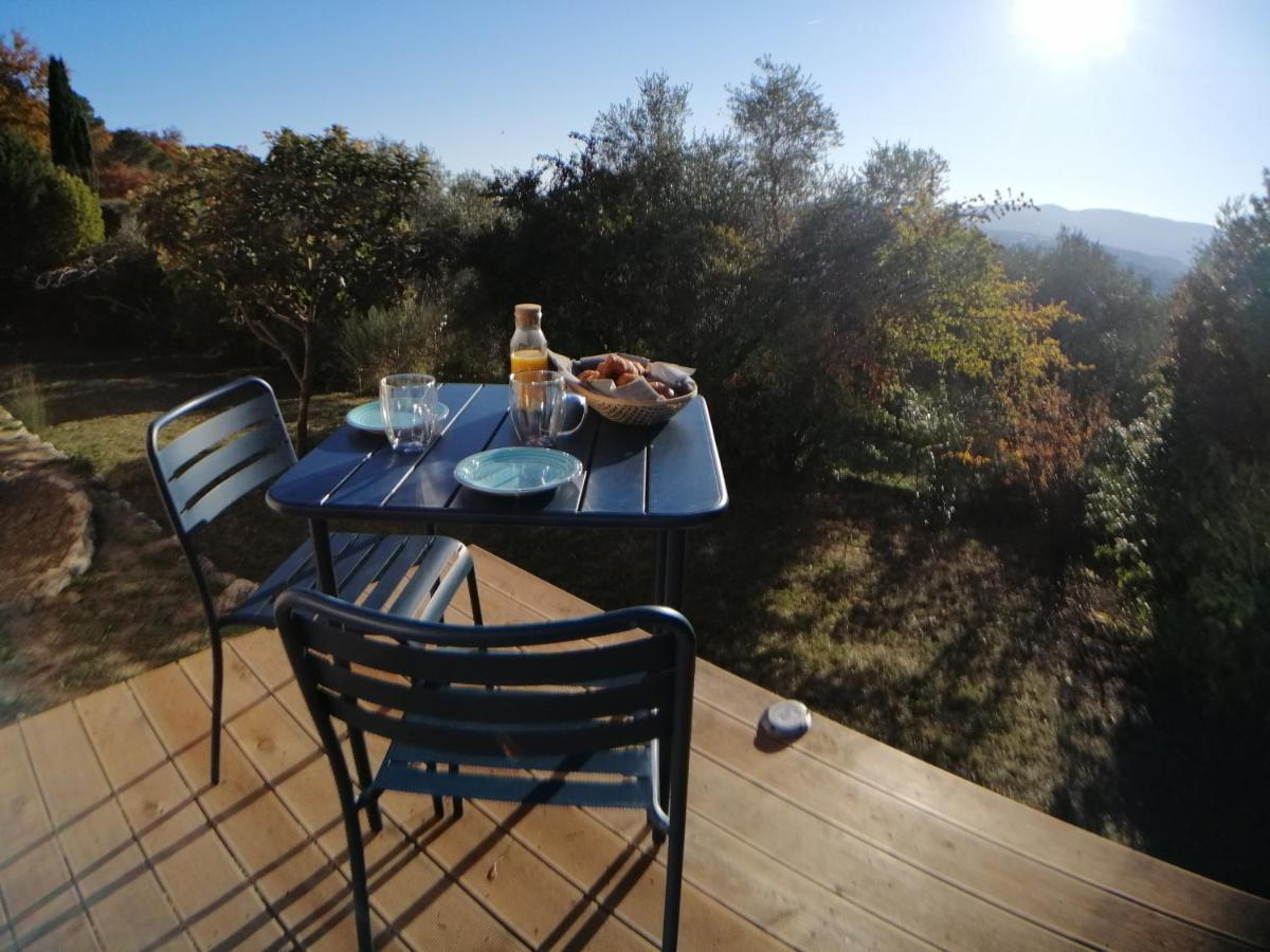 Les Lodges De L'Oliveraie De Virevent Γκρας Εξωτερικό φωτογραφία
